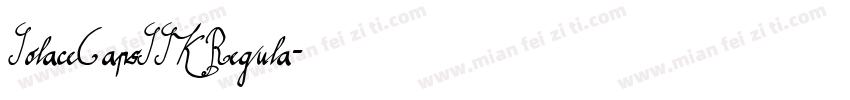 SolaceCapsSSK Regula字体转换